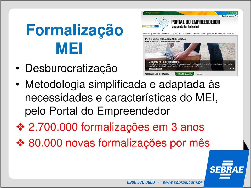 características do MEI, pelo Portal do Empreendedor