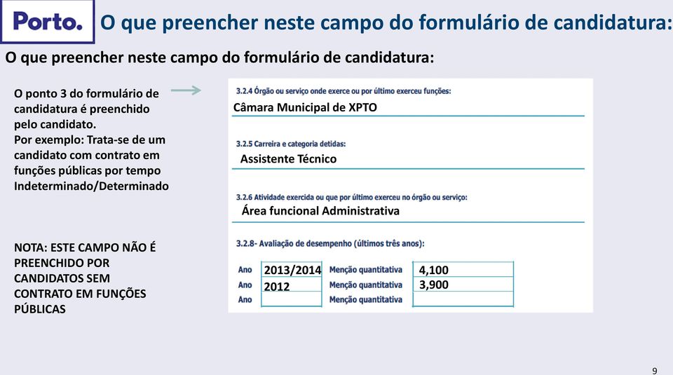 Indeterminado/Determinado Câmara Municipal de PTO Assistente Técnico Área funcional