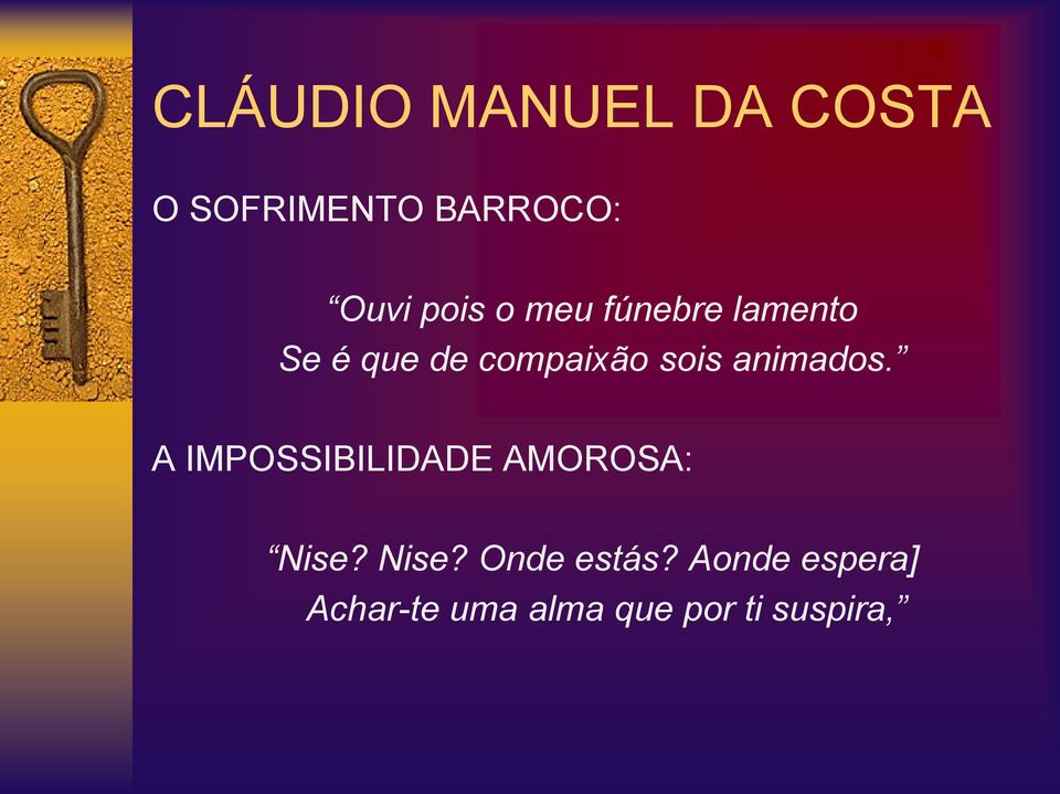 animados. A IMPOSSIBILIDADE AMOROSA: Nise? Nise? Onde estás?