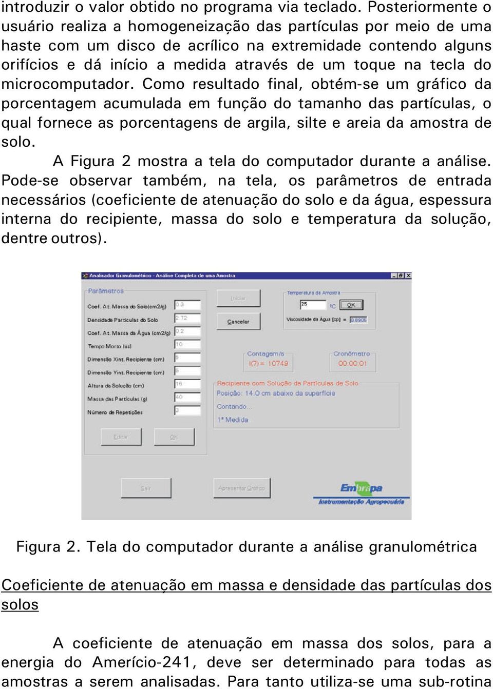 tecla do microcomputador.