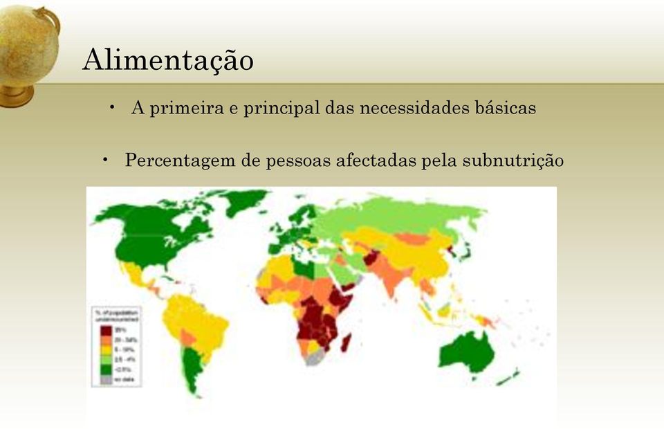 básicas Percentagem de