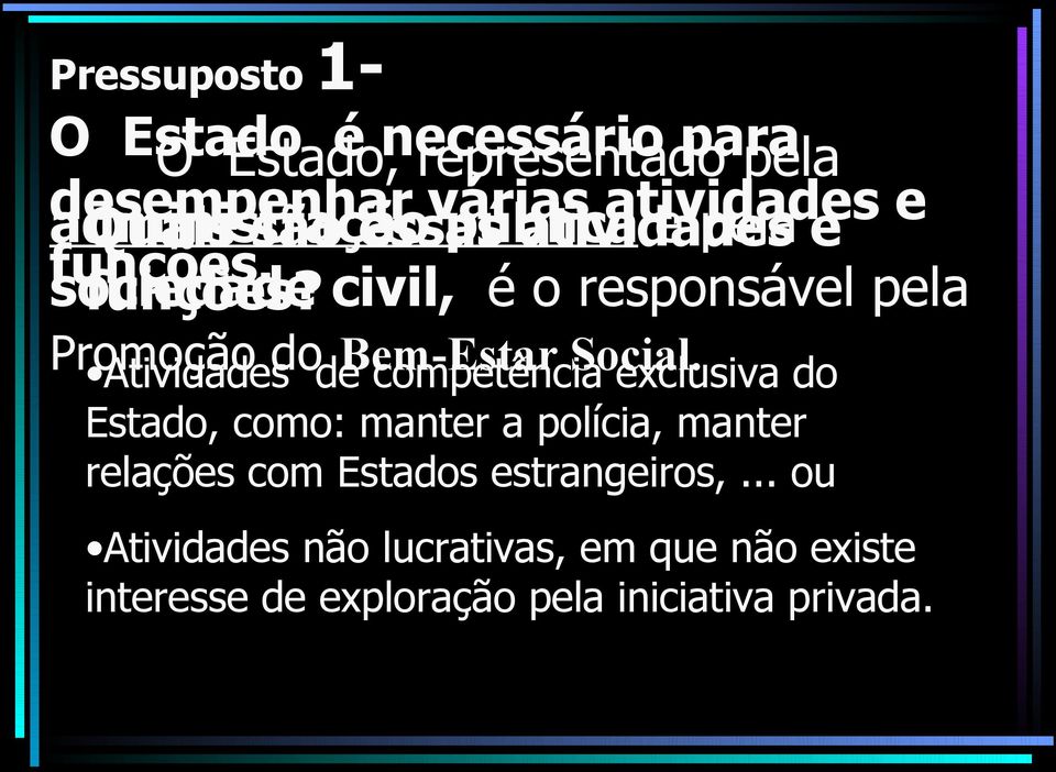 civil, é o responsável pela Promoção do Bem-Estar Social.