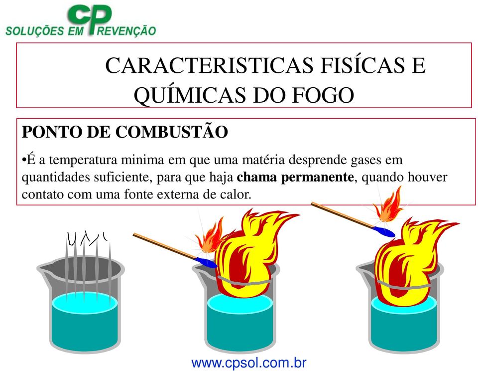 desprende gases em quantidades suficiente, para que haja