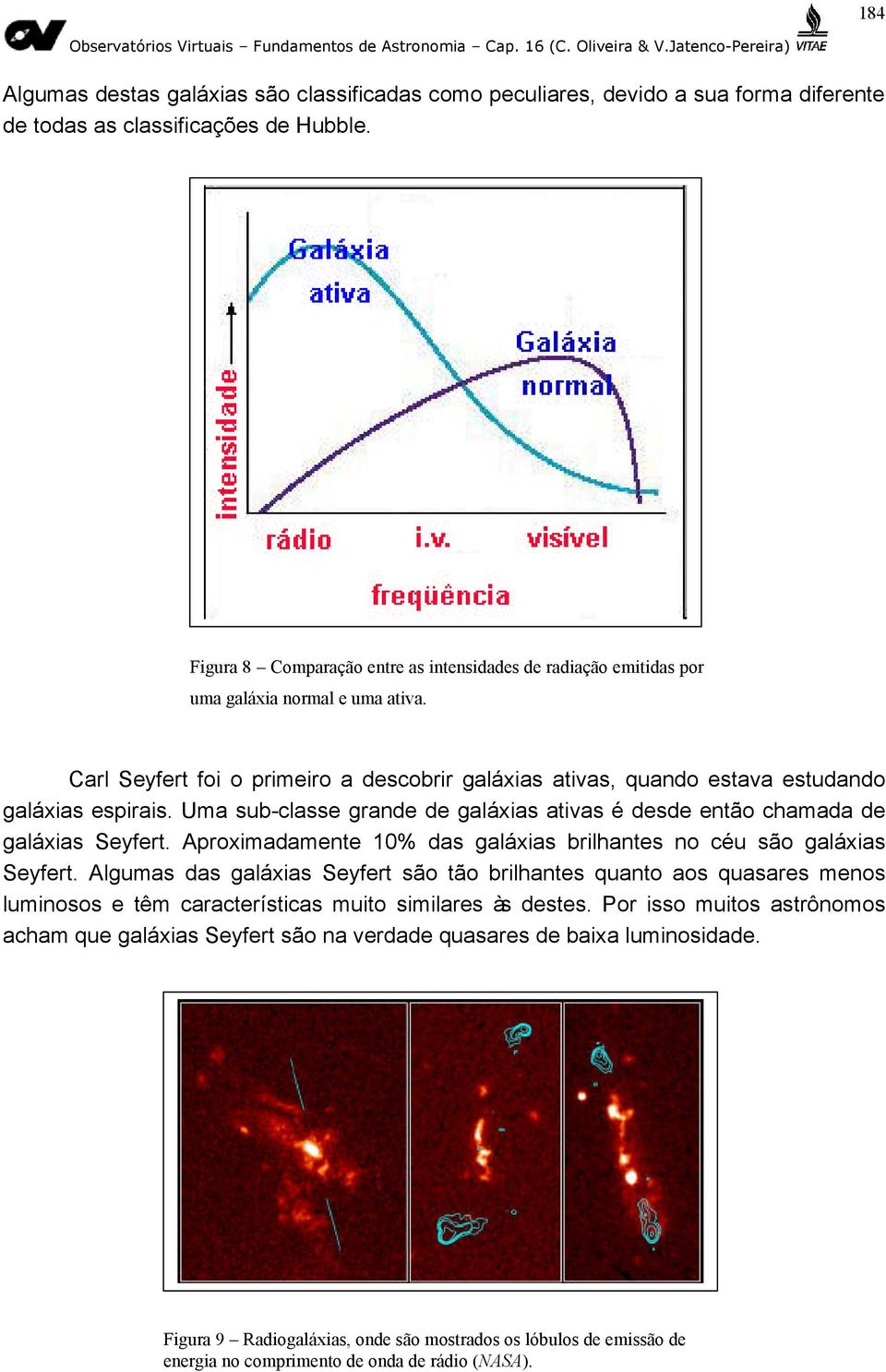 Uma sub-classe grande de galáxias ativas é desde então chamada de galáxias Seyfert. Aproximadamente 10% das galáxias brilhantes no céu são galáxias Seyfert.