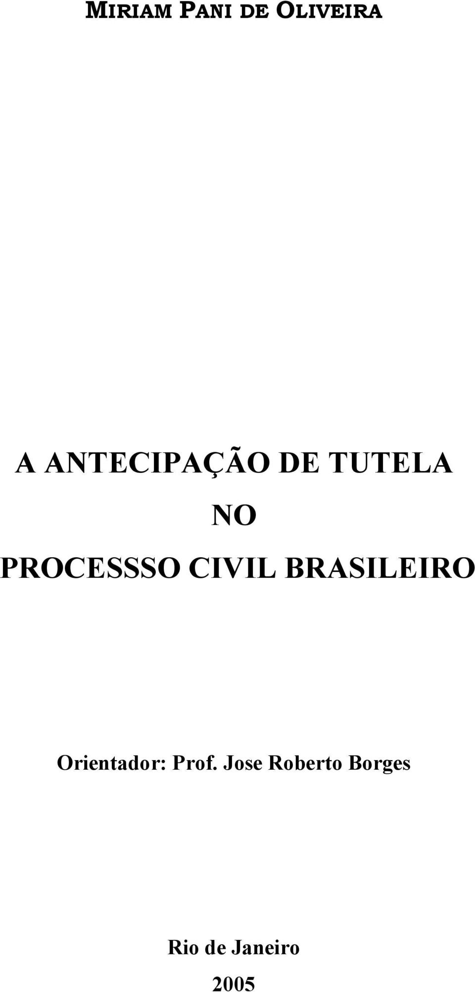 PROCESSSO CIVIL BRASILEIRO