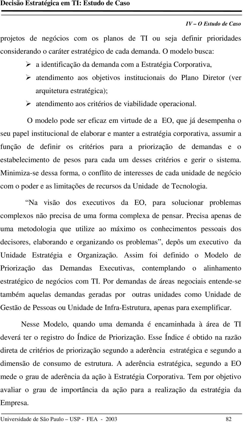 viabilidade operacional.