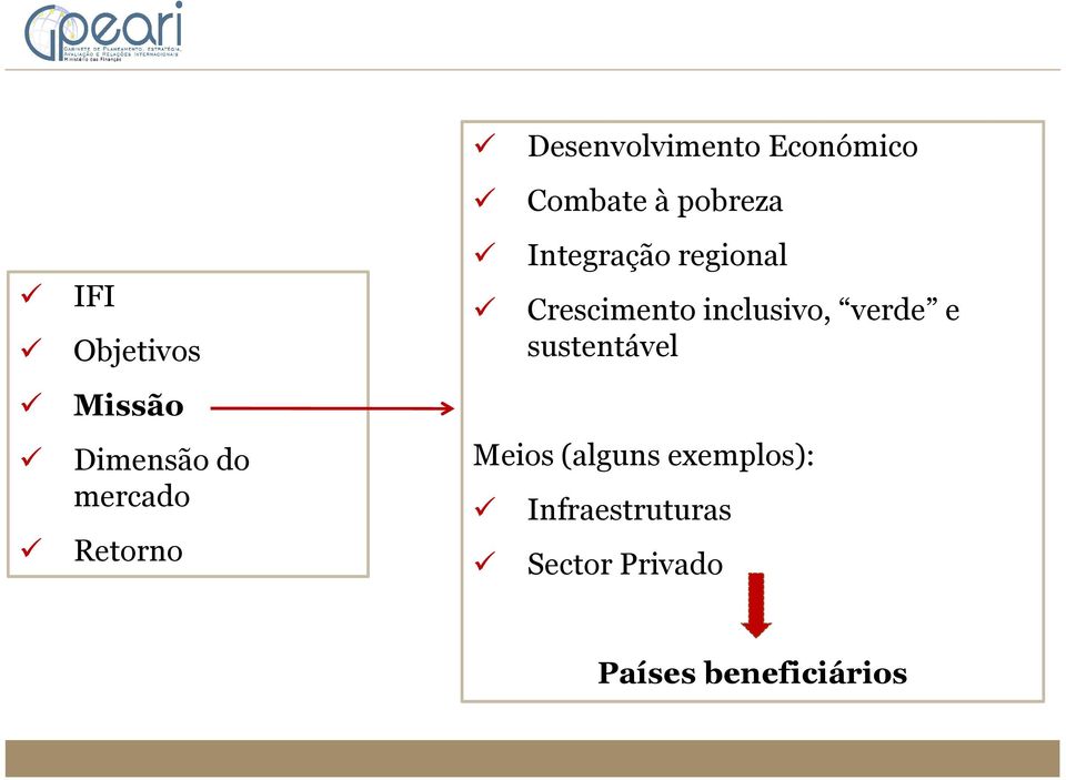 regional Crescimento inclusivo, verde e sustentável