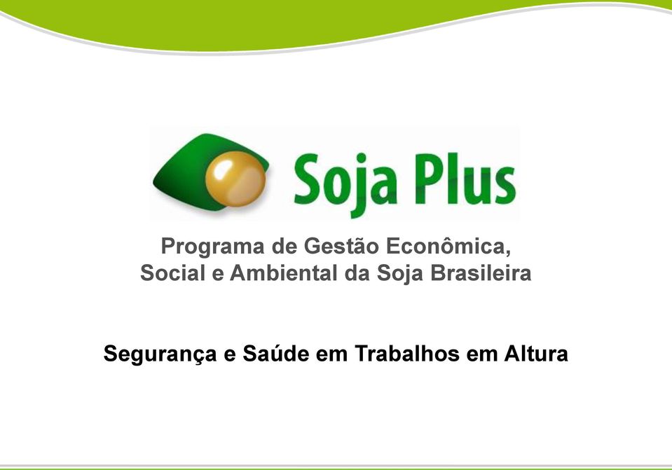 Ambiental da Soja