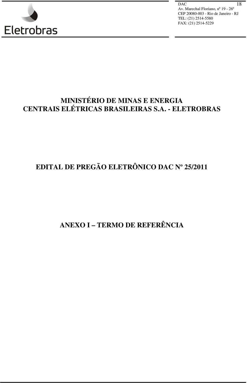 S ELÉTRICAS