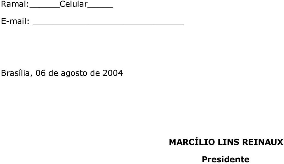 de agosto de 2004