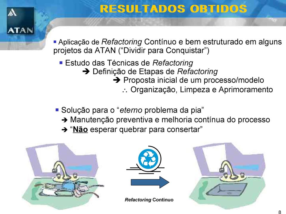 inicial de um processo/modelo Organização, Limpeza e Aprimoramento Solução para o eterno problema da pia