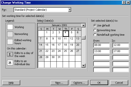 opção Tools (Ferramentas), do Menu Principal, opção Options... (Opções...), guia Calculation (Cálculo).