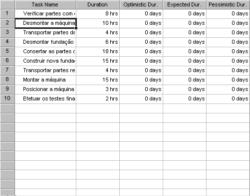 Para marcar um determinado dia como feriado, por exemplo, você seleciona o mês, clicando na barra de rolagem, dá um clique sobre o dia no calendário e seleciona a opção Nonworking time (Período de