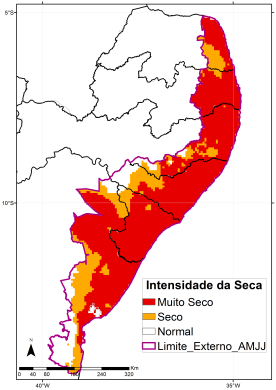 Tabela 1. Avaliação da Extensão dos Impactos da seca.