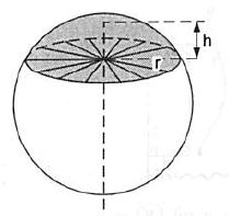 Segmento esférico de uma base V h 6 3r h.3. COMPLEMENTOS DE GEOMETRIA Diedros (ou Ângulos Diédricos) Definições: Sejam e dois semiplanos com origem em numa reta r.