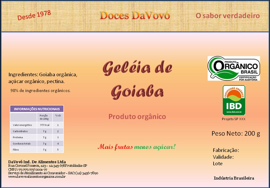 2. Instruções específicas para uso do selo SISOrg O selo do Governo Brasileiro (SISOrg) pode ser utilizado em todos os produtos certificados de acordo com a Lei Brasileira de produtos orgânicos.