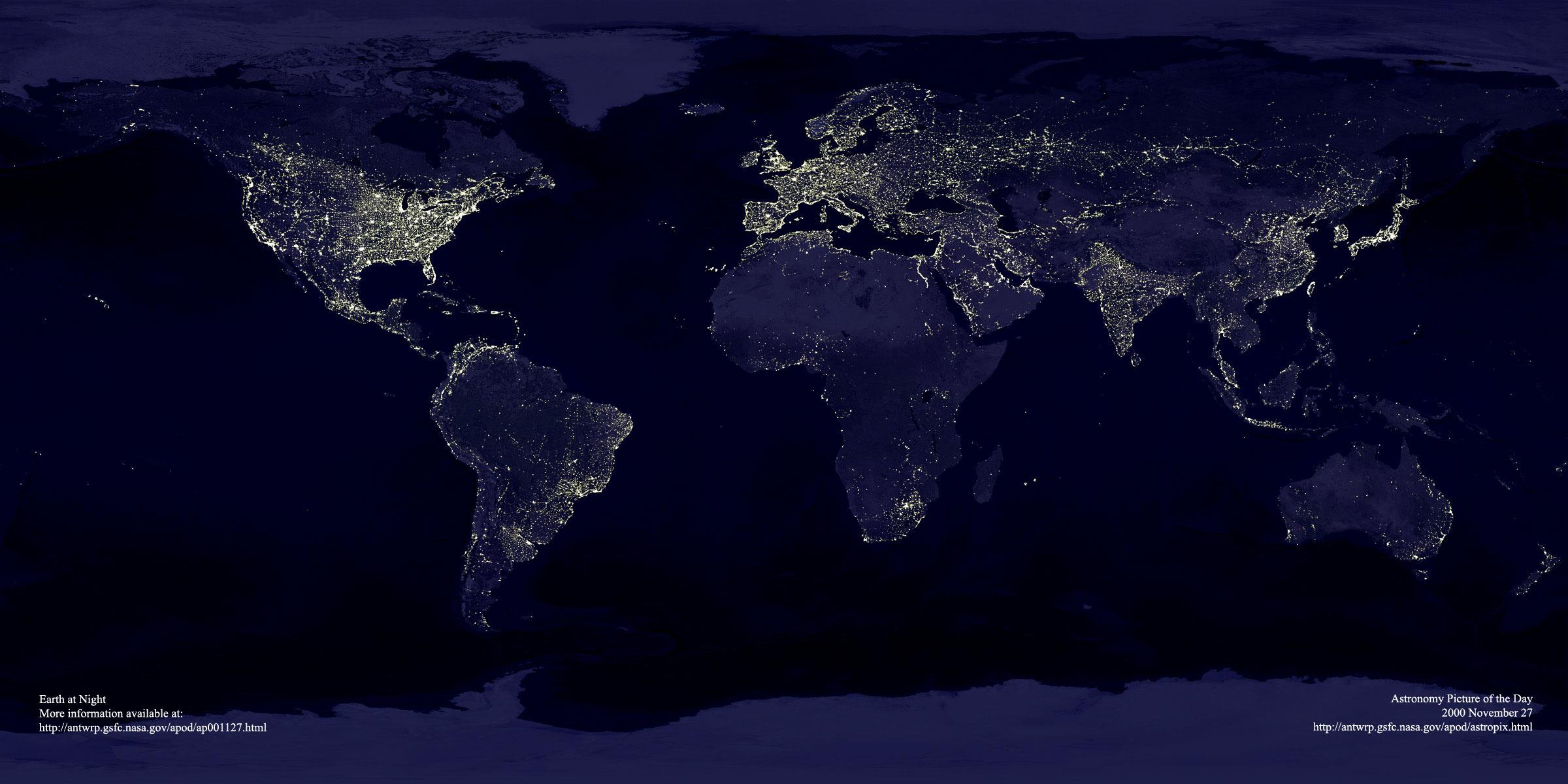 Fonte: Nasa apud Jablonski, 2015 Demanda