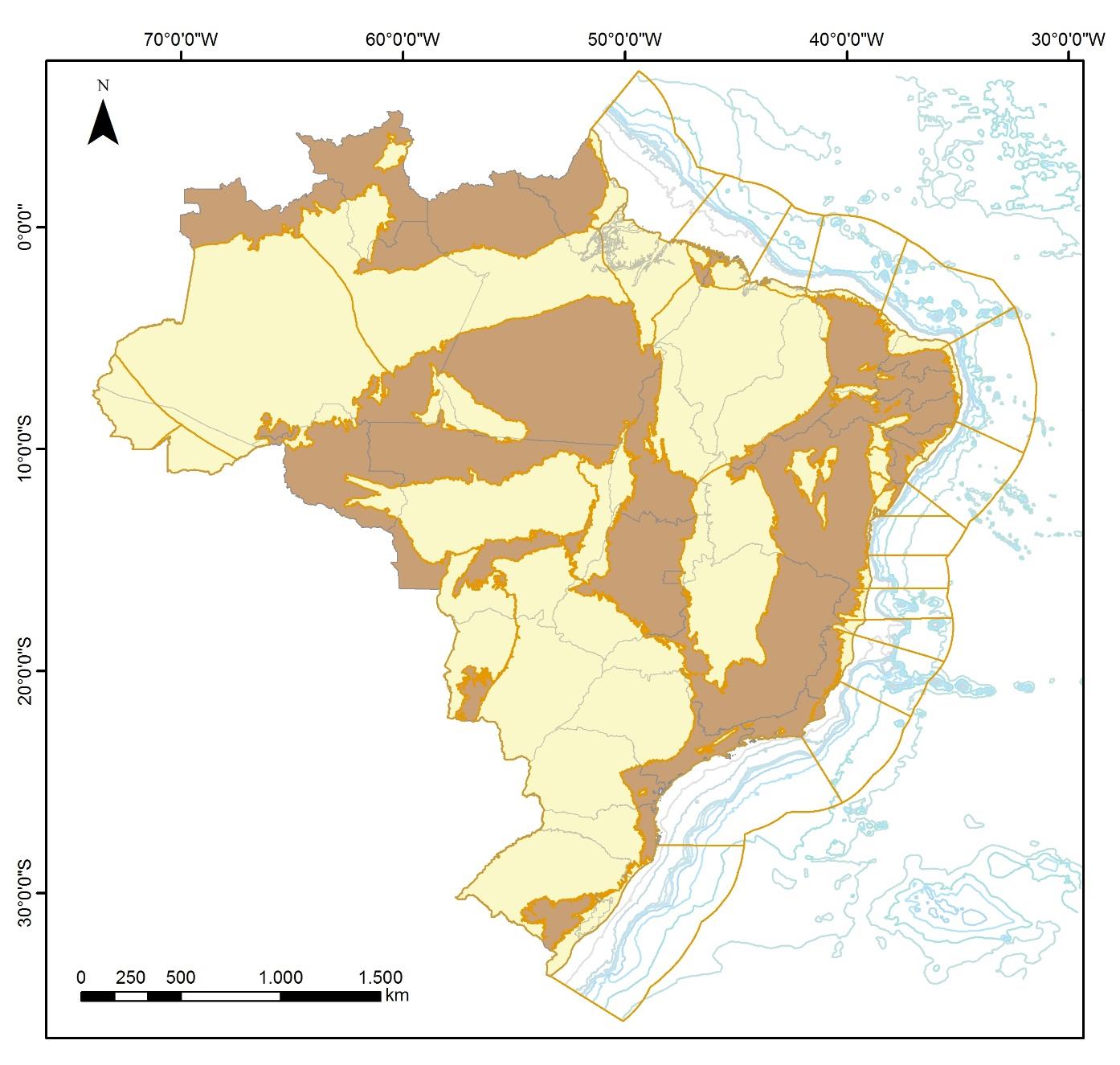 Bacias Terrestres Brasileiras Grandes Bacias Interiores Bacias