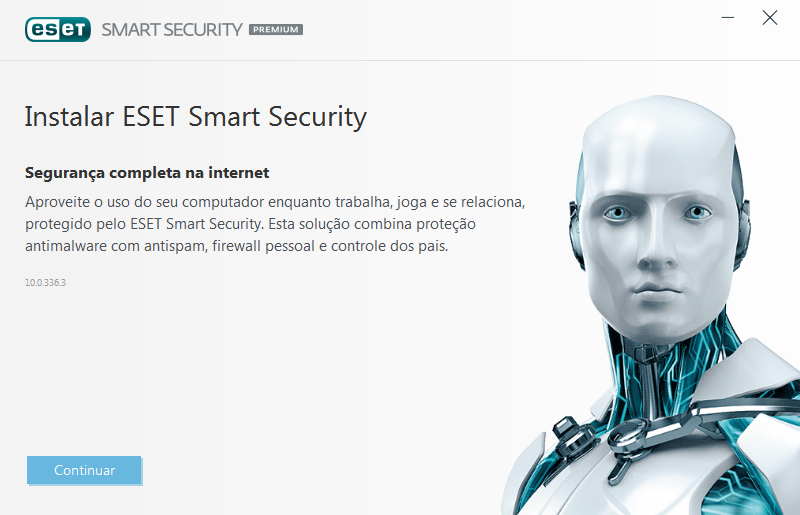 Instalação O ESET Smart Security Premium contém componentes que podem entrar em conflito com outros produtos antivírus ou software de segurança instalados no computador.