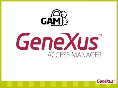 Esses aspectos são os que motivaram o desenvolvimento de um módulo de segurança para aplicativos GeneXus, chamado GAM, GeneXus Access Manager, que se utilizará no aplicativo para tratar da segurança.