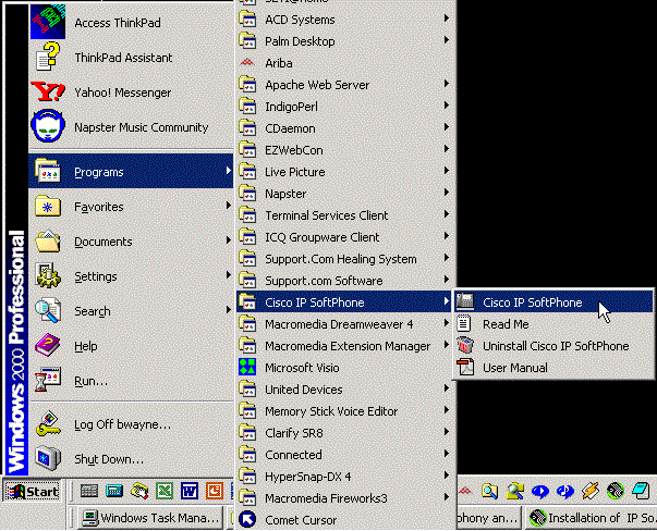 Você deve reiniciar seu computador antes que você comece a usar Cisco IP SoftPhone. Clique sim, mim querem reiniciar agora o meu computador. Clique então o revestimento. Esta tarefa está completa.