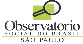 GRUPOS DE TRABALHO DO OSB-SP ETAPA: ORGANIZAÇÃO DO OBSERVATÓRIO SOCIAL DO BRASIL SÃO PAULO Diretoria GT Gestão GT Institucional e Sustentabilidade GT Marketing e Comunicação GT Legal, Contábil e