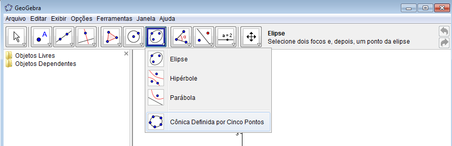 4. Como construir uma parábola Um processo simples para construir uma parábola consiste em se obter pontos da curva situados em retas paralelas à diretriz. 1.