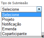 4. Na tela principal, clique na aba <CEP> e localize o projeto que será analisado.