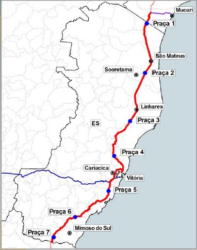 BR 101 / ES / BA Principais Dados.