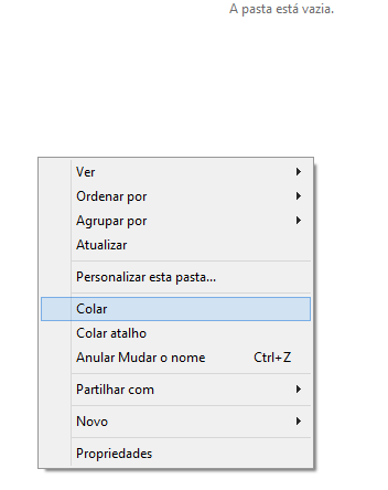 zip Criar uma pasta na vossa pen com o nome Formação Tic. Dentro dessa pasta criar outra com o nome Dia 1.