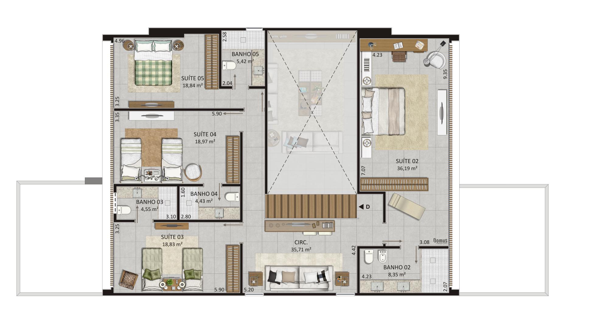 Pavimento Superior - Lote 4 Balneário