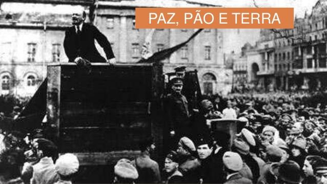 burguesia; - Bolcheviques (maioria): sob a liderança de Vladimir Lênin, acreditavam que o governo deveria ser diretamente controlado pelos trabalhadores.