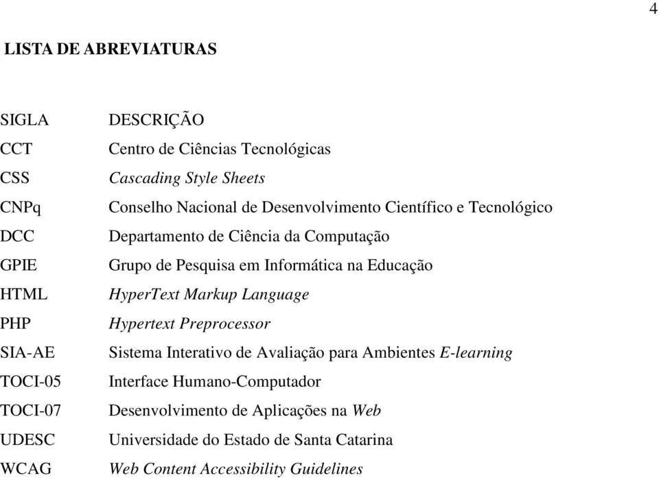 Pesquisa em Informática na Educação HyperText Markup Language Hypertext Preprocessor Sistema Interativo de Avaliação para Ambientes