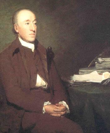 O naturalista James Hutton (1726 a 1797) Identificou marcas de