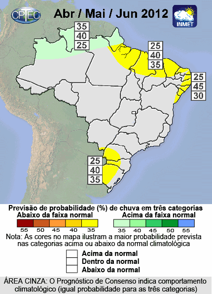 Distribuição climatológica ou climatologia 2 y ~ N y,s y 1/3= 33.33% 1/3= 33.