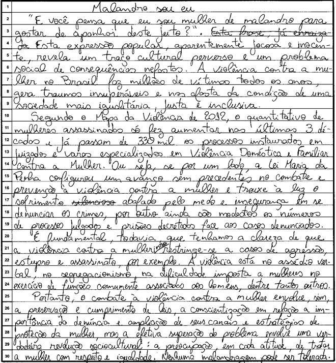 C1 Domínio da Língua Portuguesa: 160 pontos/ 200 Atingiu 80% da pontuação.