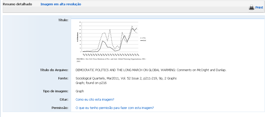 Resultados Ao clicar na imagem, abre-se uma janela, onde