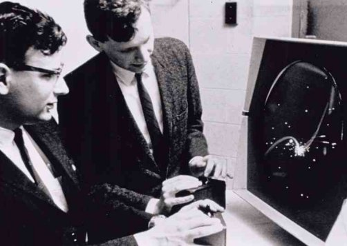 Origem Em 1962 um estudante do MIT criou um jogo, ao qual chamou Space Wars.