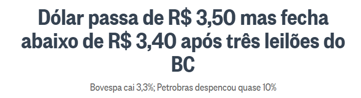 RIO - Após a disparada de 5% na véspera, o dólar comercial voltou a registrar forte valorização na sexta-feira.