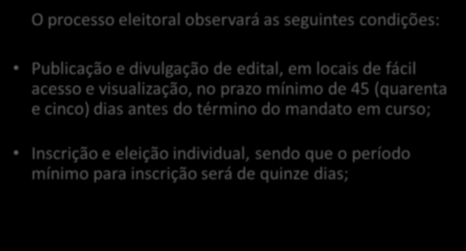 COMPOSIÇÃO (Representantes da CIPA) EMPREGADOR TRABALHADORES INDICAÇÃO ELEIÇÃO Presidente Membros Suplentes Vice-Presidente Membros Suplentes SECRETÁRIO Processo Eleitoral da CIPA O processo