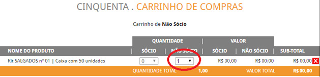 o pedido. Parabéns, você finalizou sua compra com sucesso, agora é só aguardar a data do evento e saborear seu pedido.