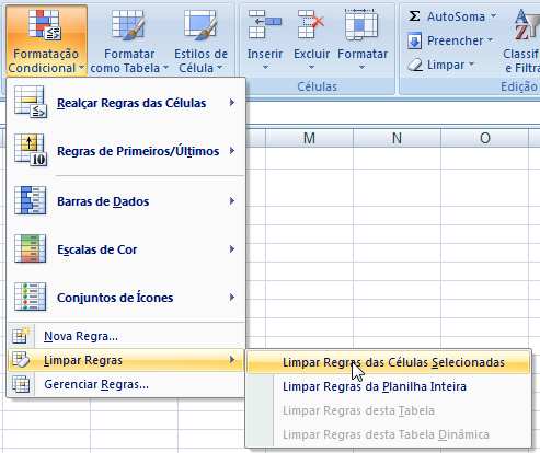 formato aplicado pela macro Reprovados para a Média final. Selecione o intervalo F3:F20 desta planilha.