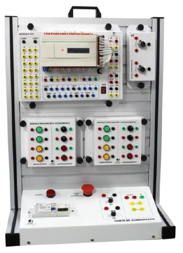 CONJUNTO DIDÁTICO PARA ESTUDO EM CLP, IHM E INVERSOR DE FREQUÊNCIA FINAME: 3117197 MODELO: EE0005/EE00357 APRESENTAÇÃO A linha de Bancadas Didáticas EDUTEC, foi desenvolvida com alta tecnologia,