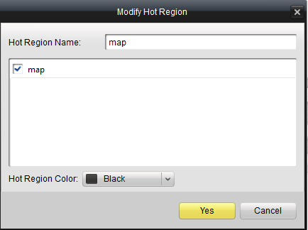 3.7.3 A função Hot Region (Localização de região) A função hot region (localização de região) liga um mapa a outro mapa.