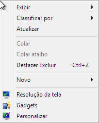 TRABALHANDO COM O WINDOWS USANDO O TECLADO Podemos manipular o Windows usando 3(três) tecla básica. TAB: Navega pelos painéis principais. SETAS DE NAVEGAÇÃO: Seleciona um item do painel.