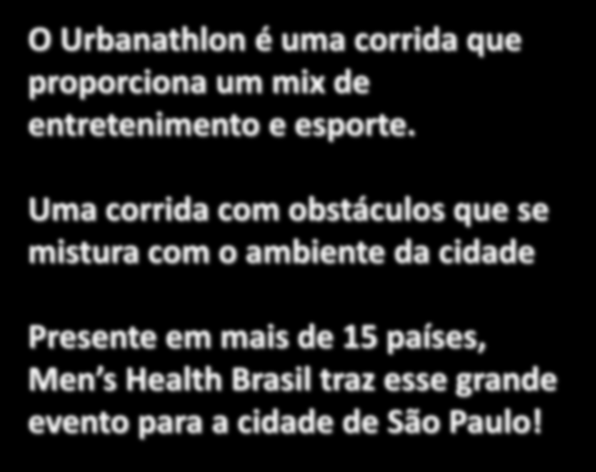 Uma corrida com obstáculos que se mistura com o ambiente da