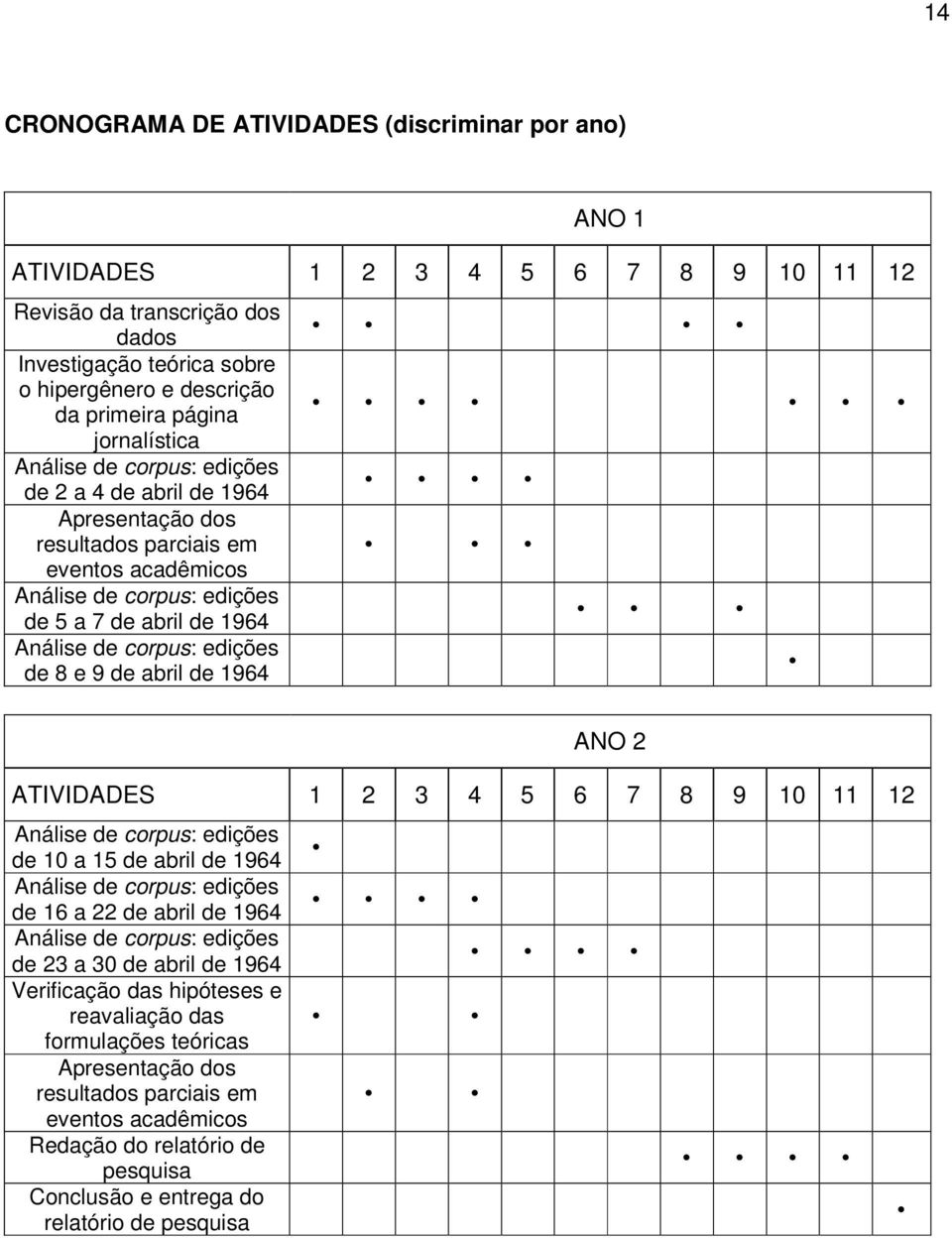 edições de 8 e 9 de abril de 1964 ANO 2 ATIVIDADES 1 2 3 4 5 6 7 8 9 10 11 12 Análise de corpus: edições de 10 a 15 de abril de 1964 Análise de corpus: edições de 16 a 22 de abril de 1964 Análise de