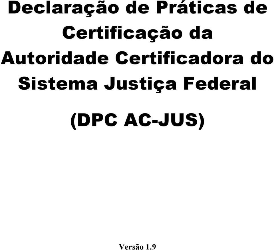 Autoridade Certificadora