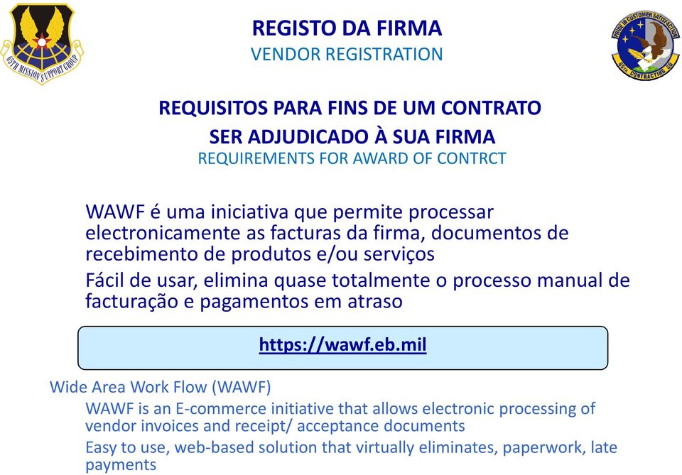 eliminaquasetotalmenteo processomanual de facturação e pagamentos em atraso https://wawf.eb.