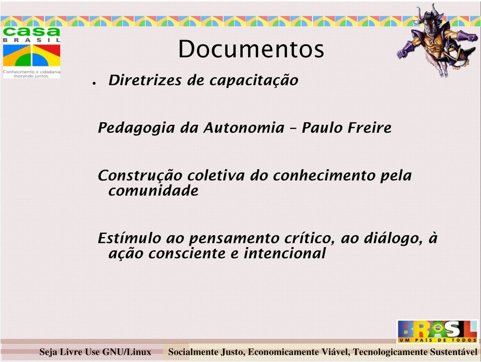 coletiva do conhecimento pela comunidade Estímulo